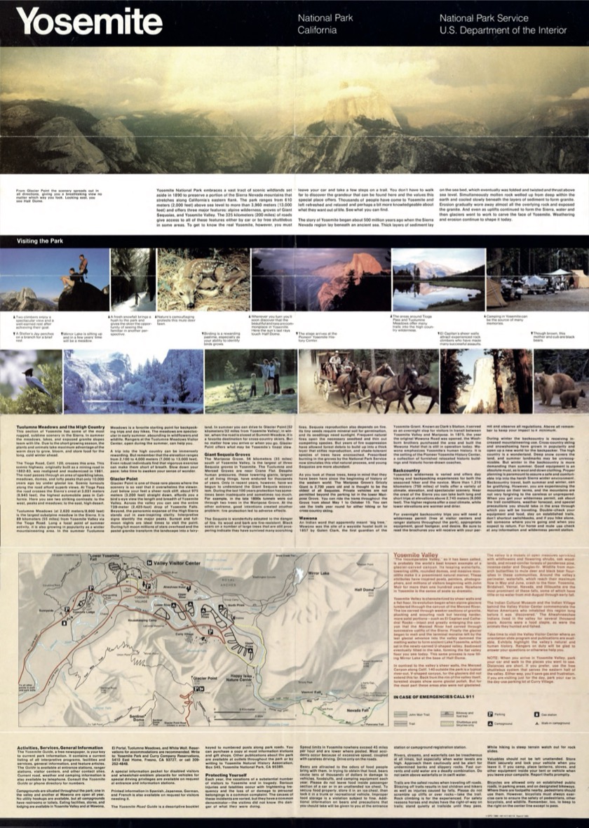 Massimo Vignelli — Unigrid System, National Park Service — 1977